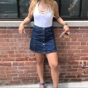 Jean Skirt